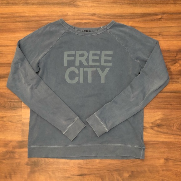 freecity Tops - Freecity Crewneck Sweatshirt